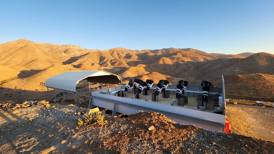 Another view of the 7-Dimensional Telescope.